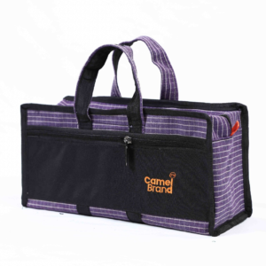 Camel Brand Purple Canvas Sling Bag